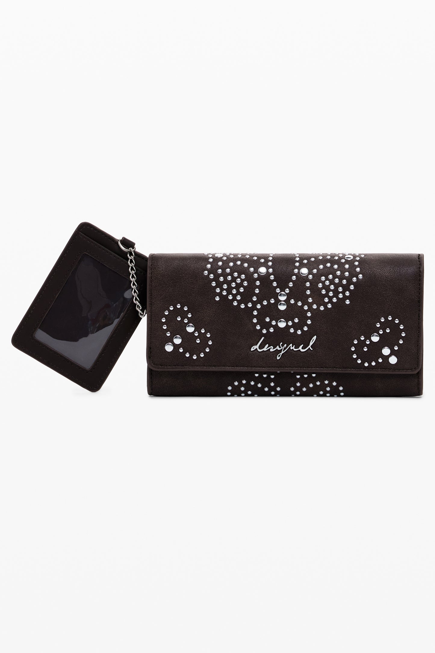 DESIGUAL WOMEN'S BROWN WALLET