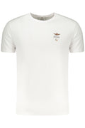 AERONAUTICA MILITARE MEN'S WHITE OUTDOOR T-SHIRT