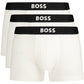 BOSS MEN'S WHITE BOXER