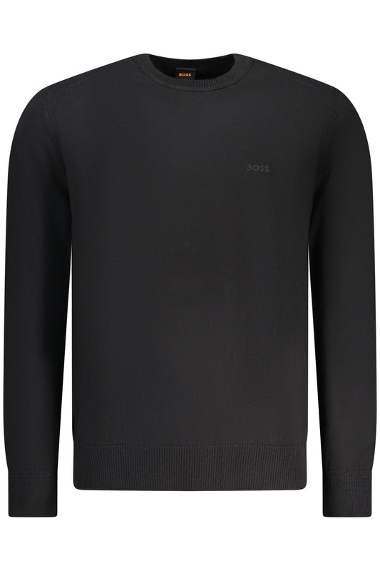 BOSS MEN'S BLACK SWEATER