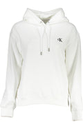 CALVIN KLEIN WOMEN'S ZIPLESS SWEATSHIRT WHITE