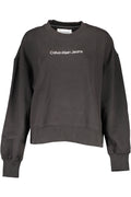 CALVIN KLEIN WOMEN'S ZIPLESS SWEATSHIRT BLACK
