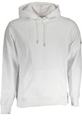 CALVIN KLEIN MEN'S ZIP-UP SWEATSHIRT WHITE