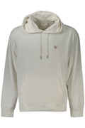 CALVIN KLEIN MEN'S ZIP-UP SWEATSHIRT WHITE