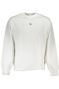 CALVIN KLEIN MEN'S ZIP-UP SWEATSHIRT WHITE