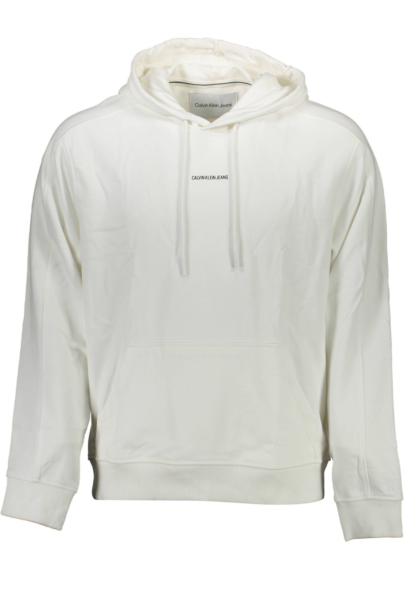 CALVIN KLEIN MEN'S ZIP-UP SWEATSHIRT WHITE