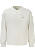 CALVIN KLEIN MEN'S ZIP-UP SWEATSHIRT WHITE