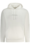 CALVIN KLEIN MEN'S ZIP-UP SWEATSHIRT WHITE
