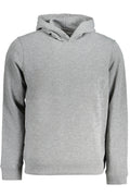 CALVIN KLEIN MEN'S ZIP-UP SWEATSHIRT GREY