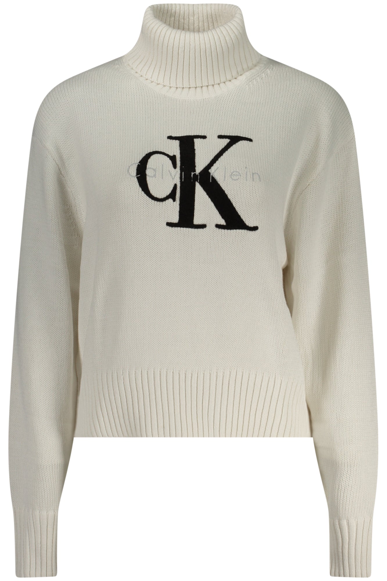 CALVIN KLEIN WOMEN'S WHITE SWEATER