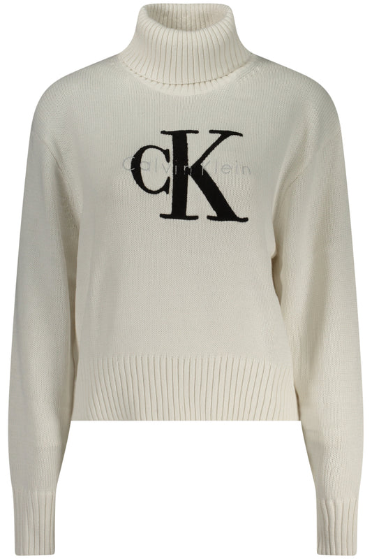CALVIN KLEIN WOMEN'S WHITE SWEATER