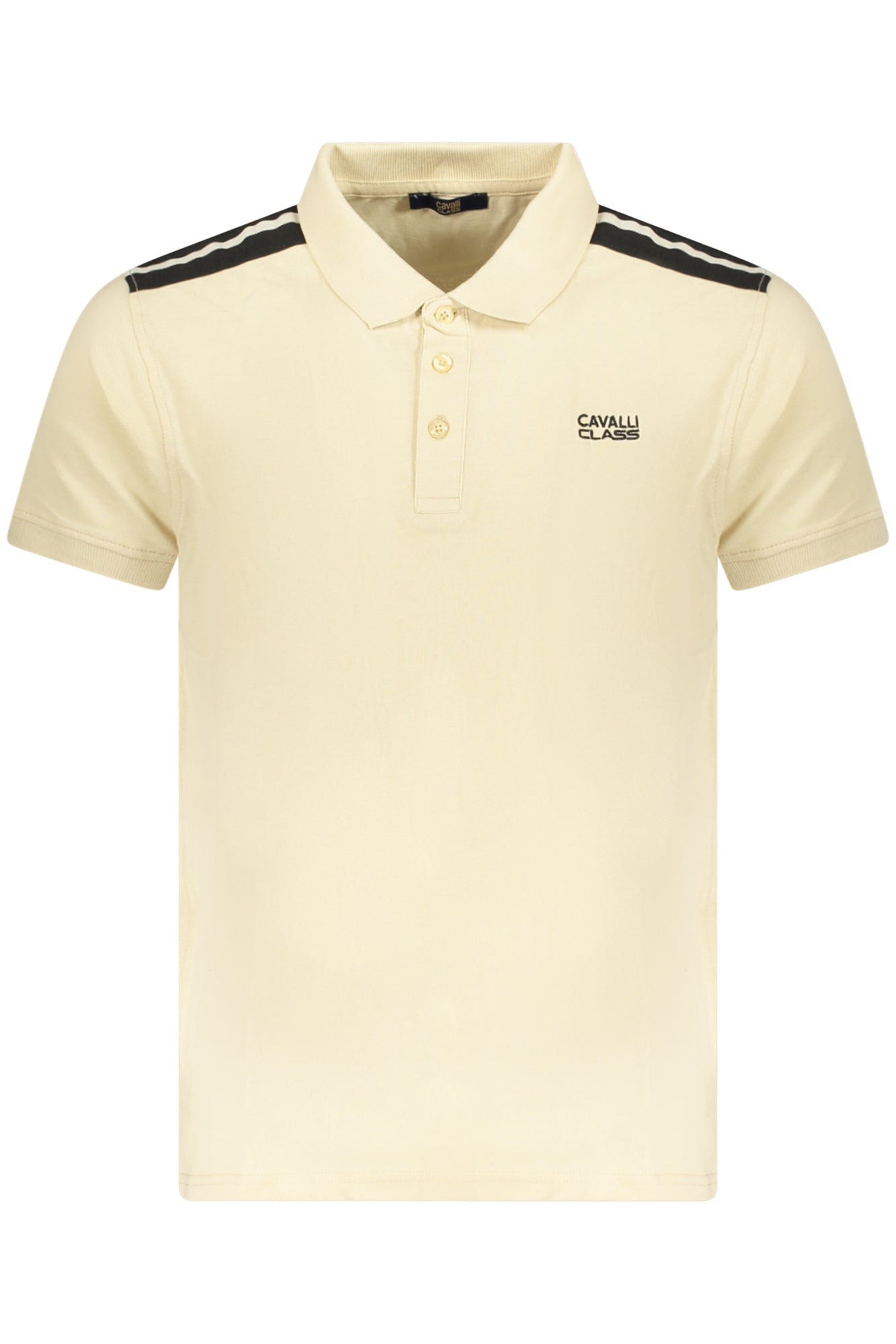 CAVALLI CLASS POLO SHORT SLEEVES MEN BEIGE