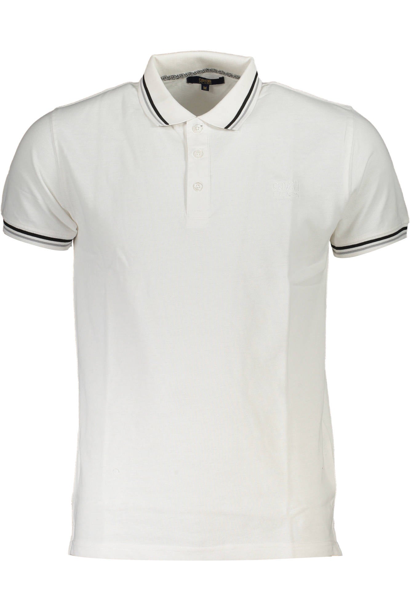 CAVALLI CLASS POLO SHORT SLEEVES MEN WHITE
