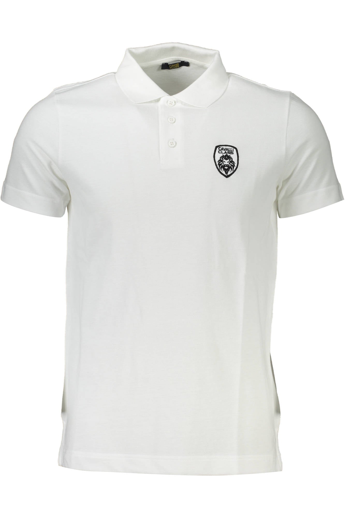 CAVALLI CLASS POLO SHORT SLEEVES MEN WHITE