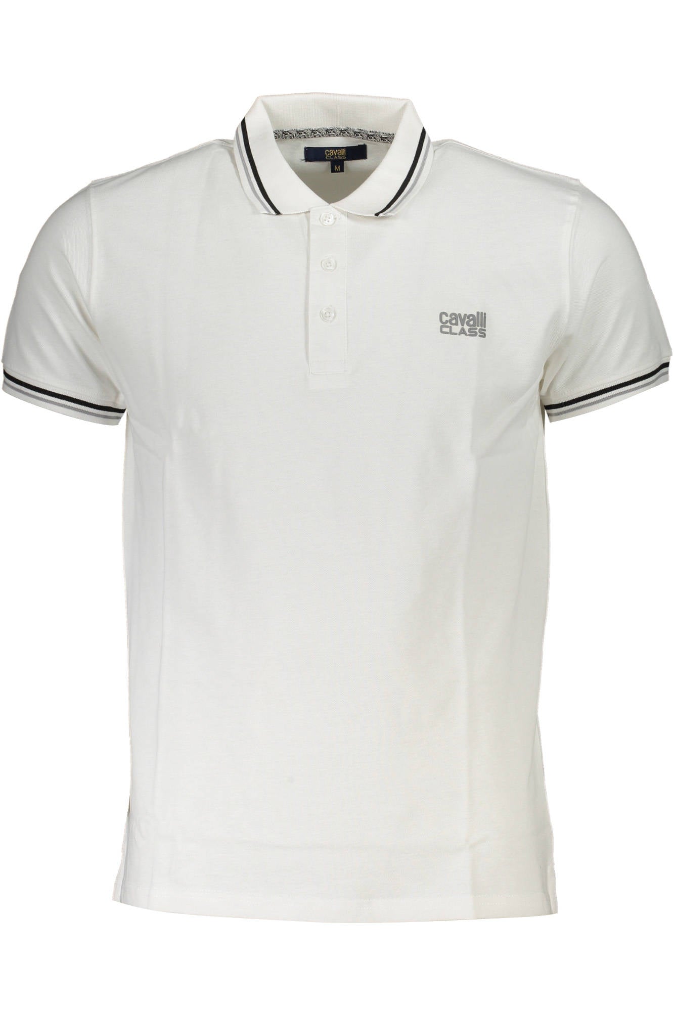 CAVALLI CLASS POLO SHORT SLEEVES MEN WHITE