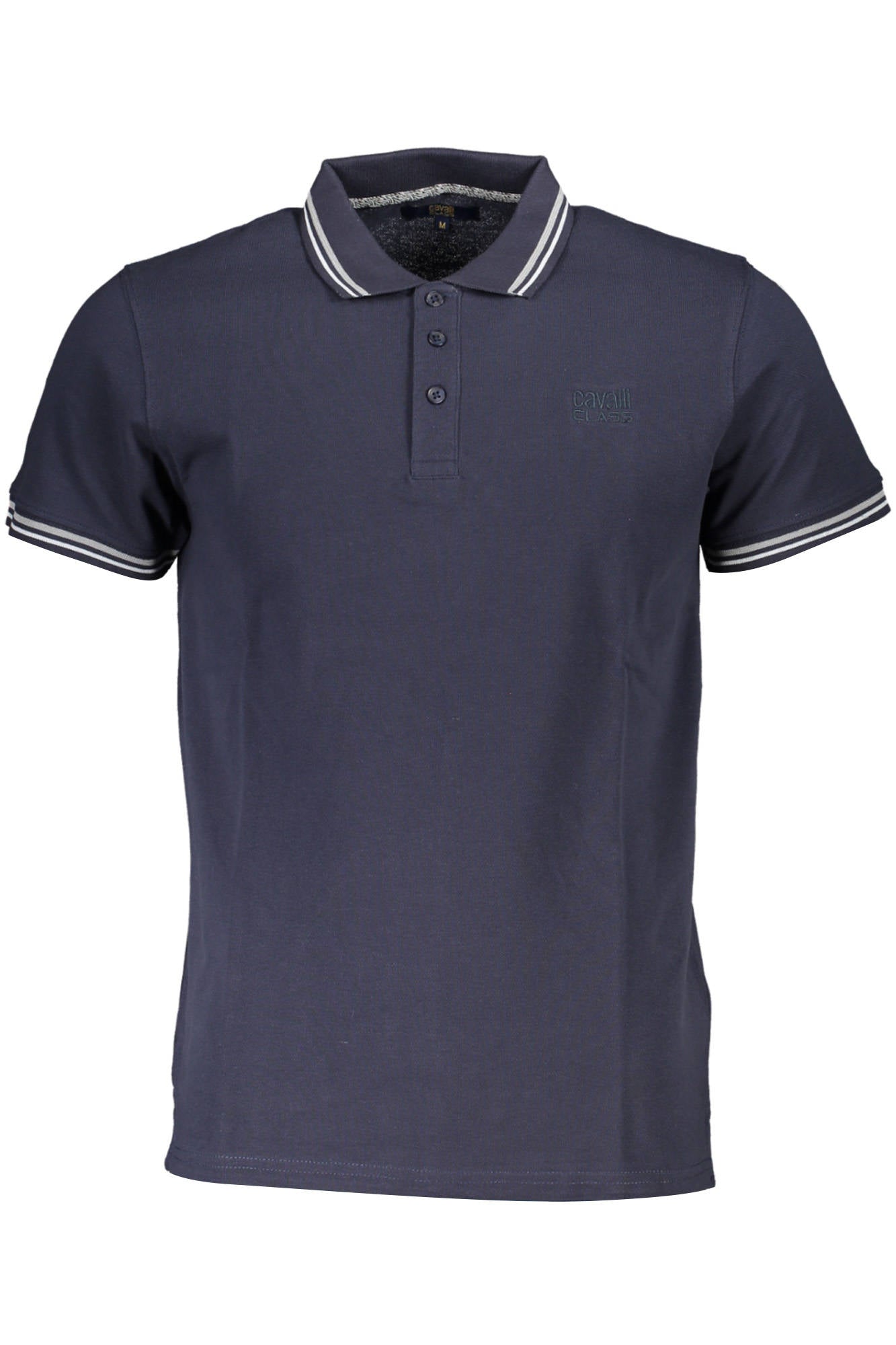 CAVALLI CLASS POLO SHORT SLEEVE MEN BLUE
