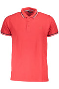 CAVALLI CLASS POLO SHORT SLEEVES MEN RED