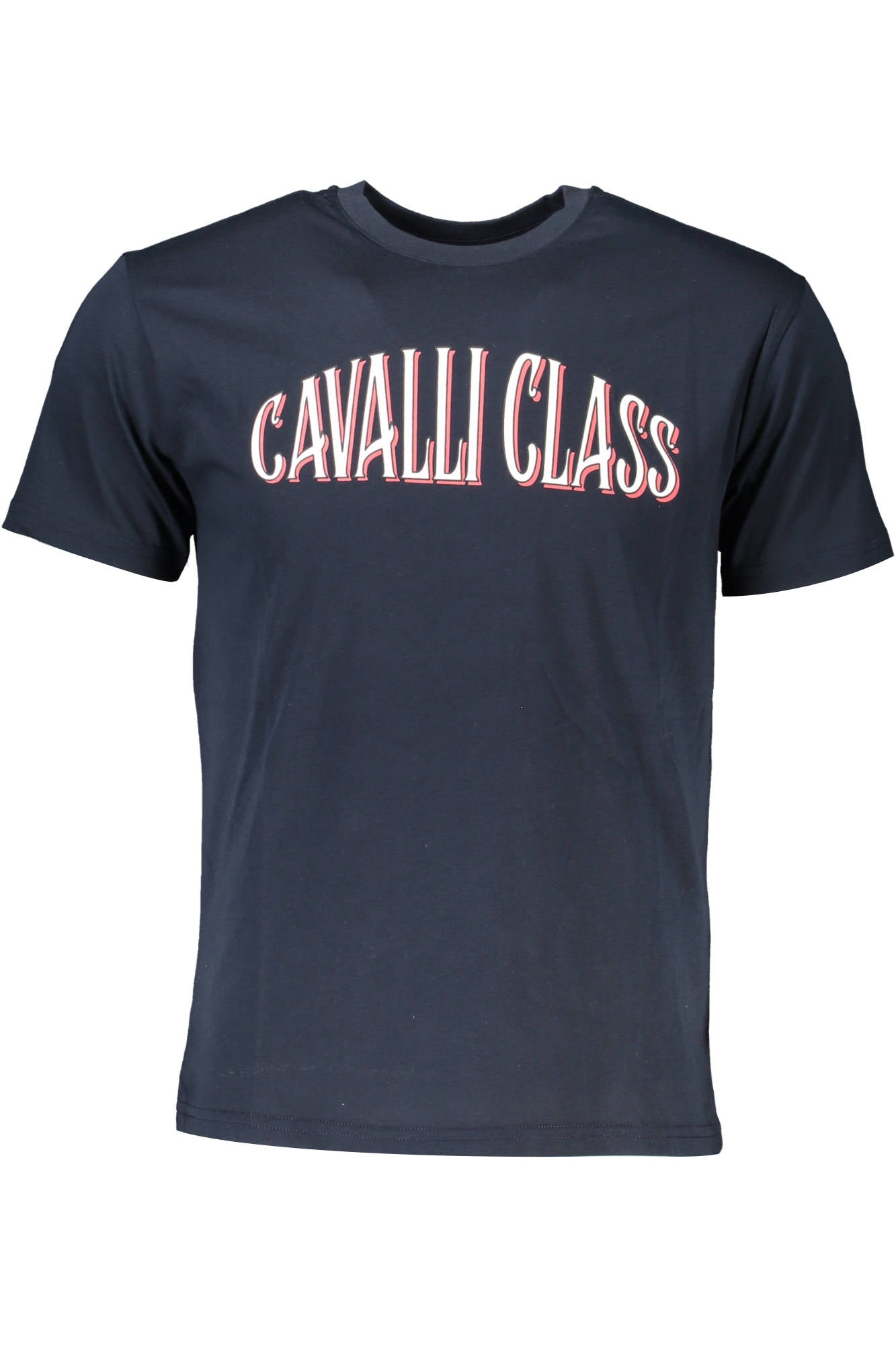 CAVALLI CLASS T-SHIRT SHORT SLEEVE MAN BLUE