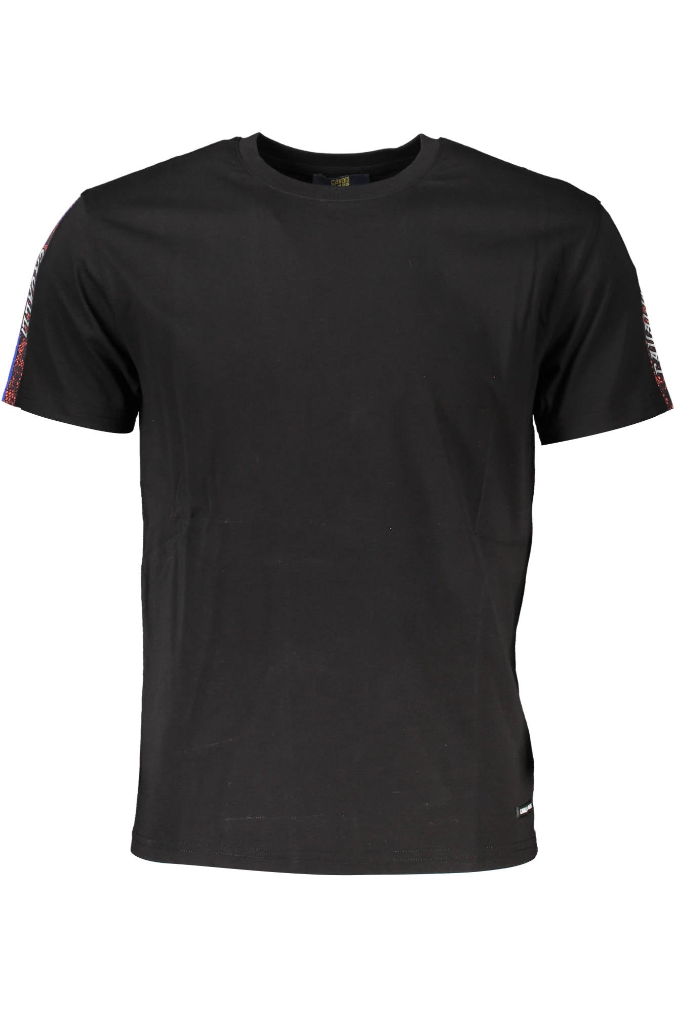 CAVALLI CLASS T-SHIRT SHORT SLEEVE MAN BLACK