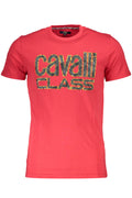 CAVALLI CLASS T-SHIRT SHORT SLEEVE MAN RED