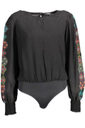 DESIGUAL BODY LONG SLEEVES WOMAN BLACK