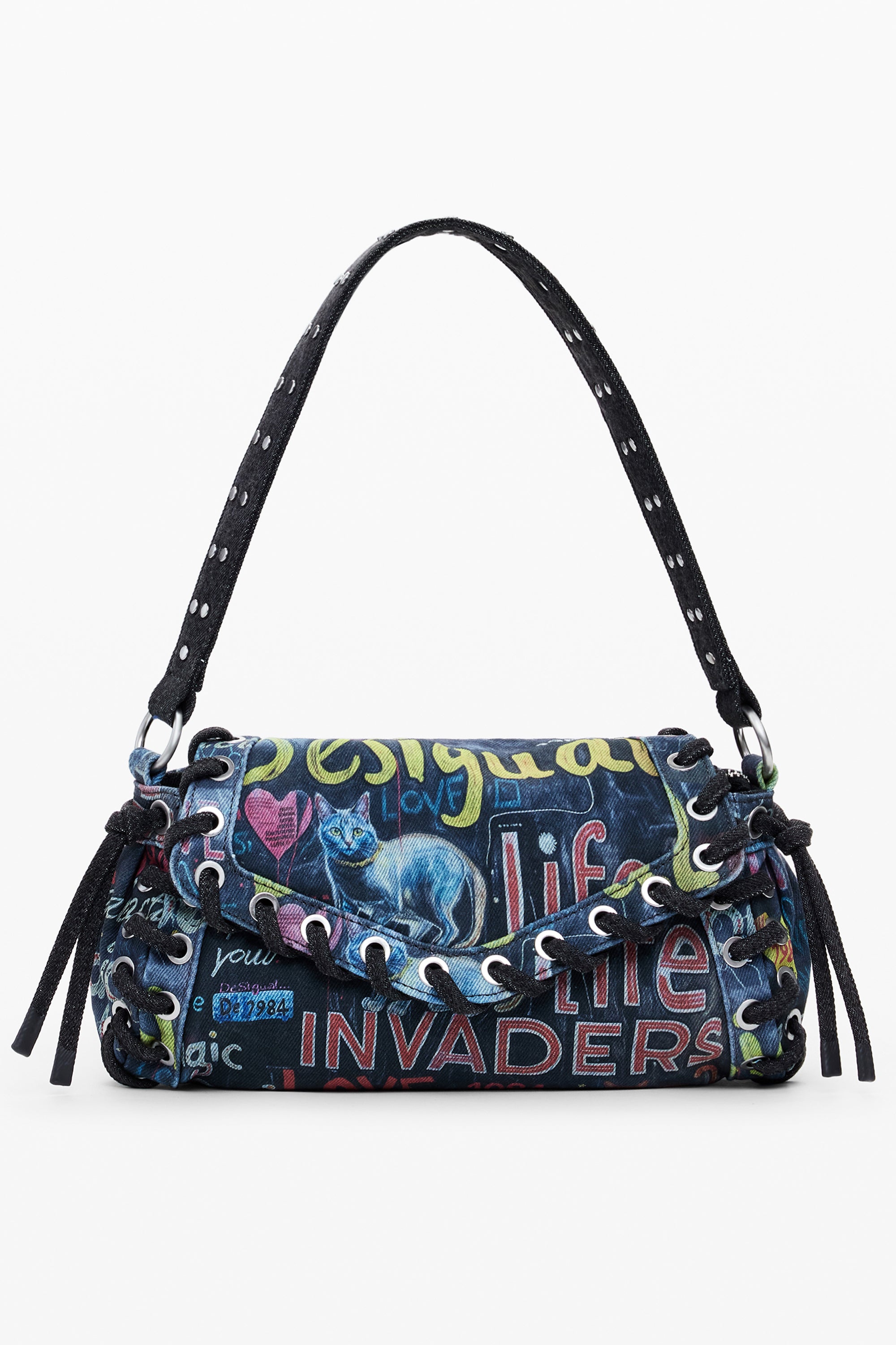 DESIGUAL WOMEN'S BLUE BAG