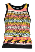 DESIGUAL WOMEN'S BLACK TANK TOP