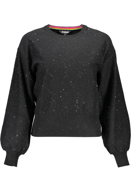 DESIGUAL SWEATER WOMAN BLACK