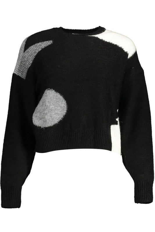 DESIGUAL SWEATER WOMAN BLACK