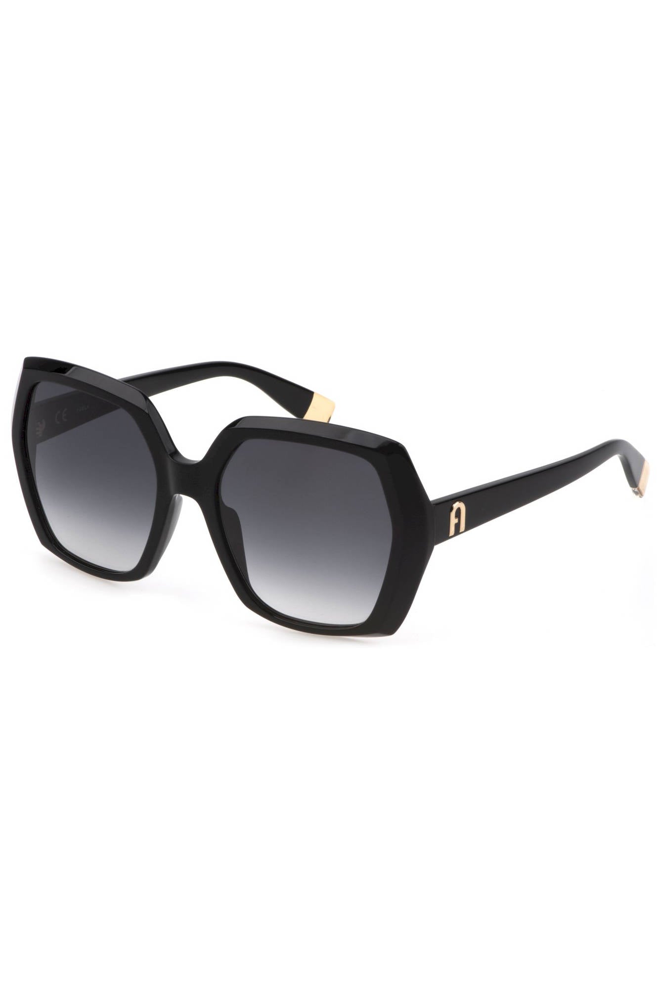 FURLA WOMEN'S BLACK SUNGLASSES