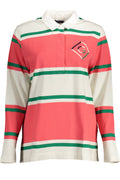 GANT WOMEN'S PINK LONG SLEEVE POLO SHIRT