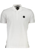GIAN MARCO VENTURI MEN'S SHORT SLEEVE POLO WHITE