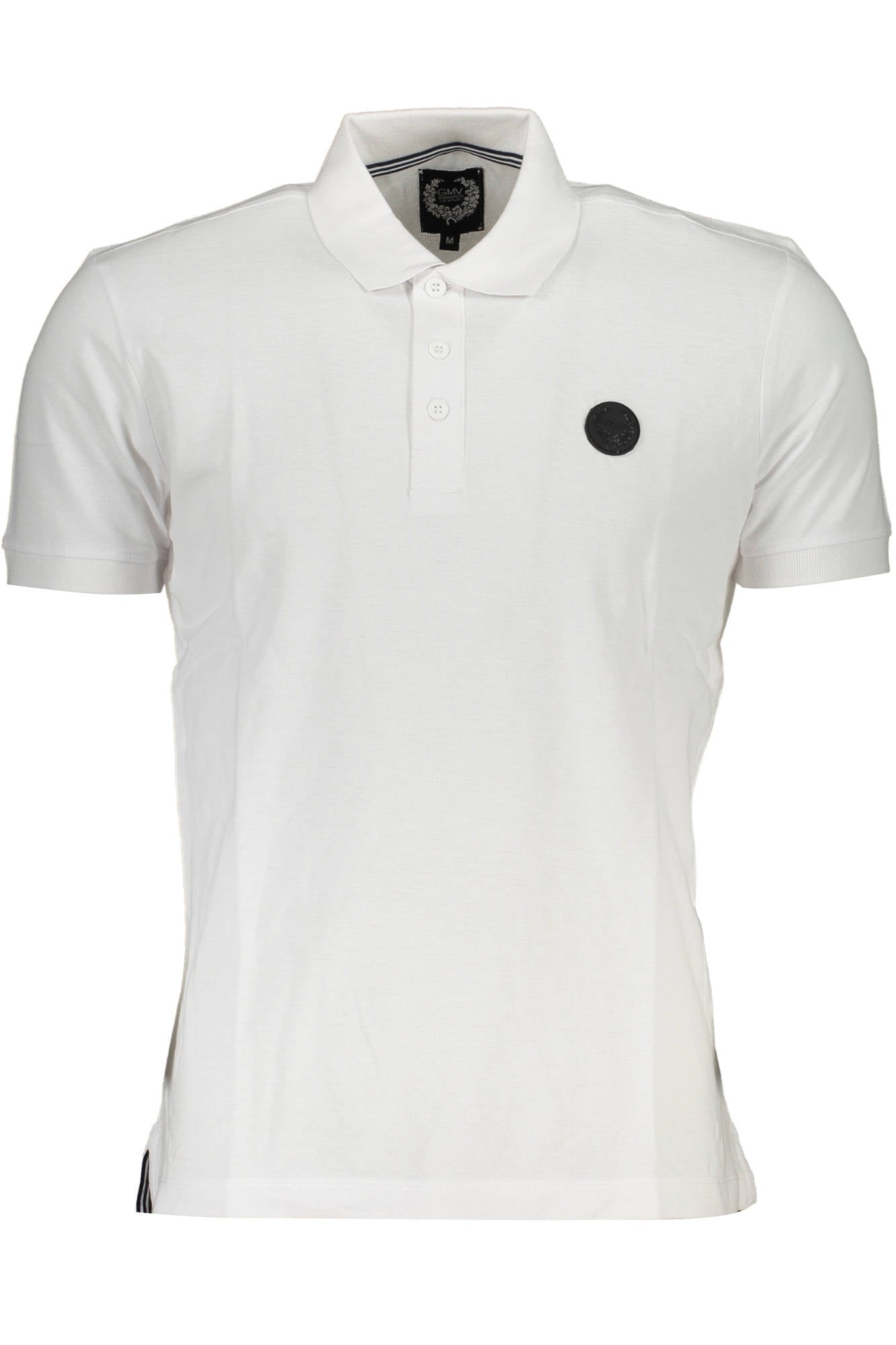 GIAN MARCO VENTURI MEN'S SHORT SLEEVE POLO WHITE