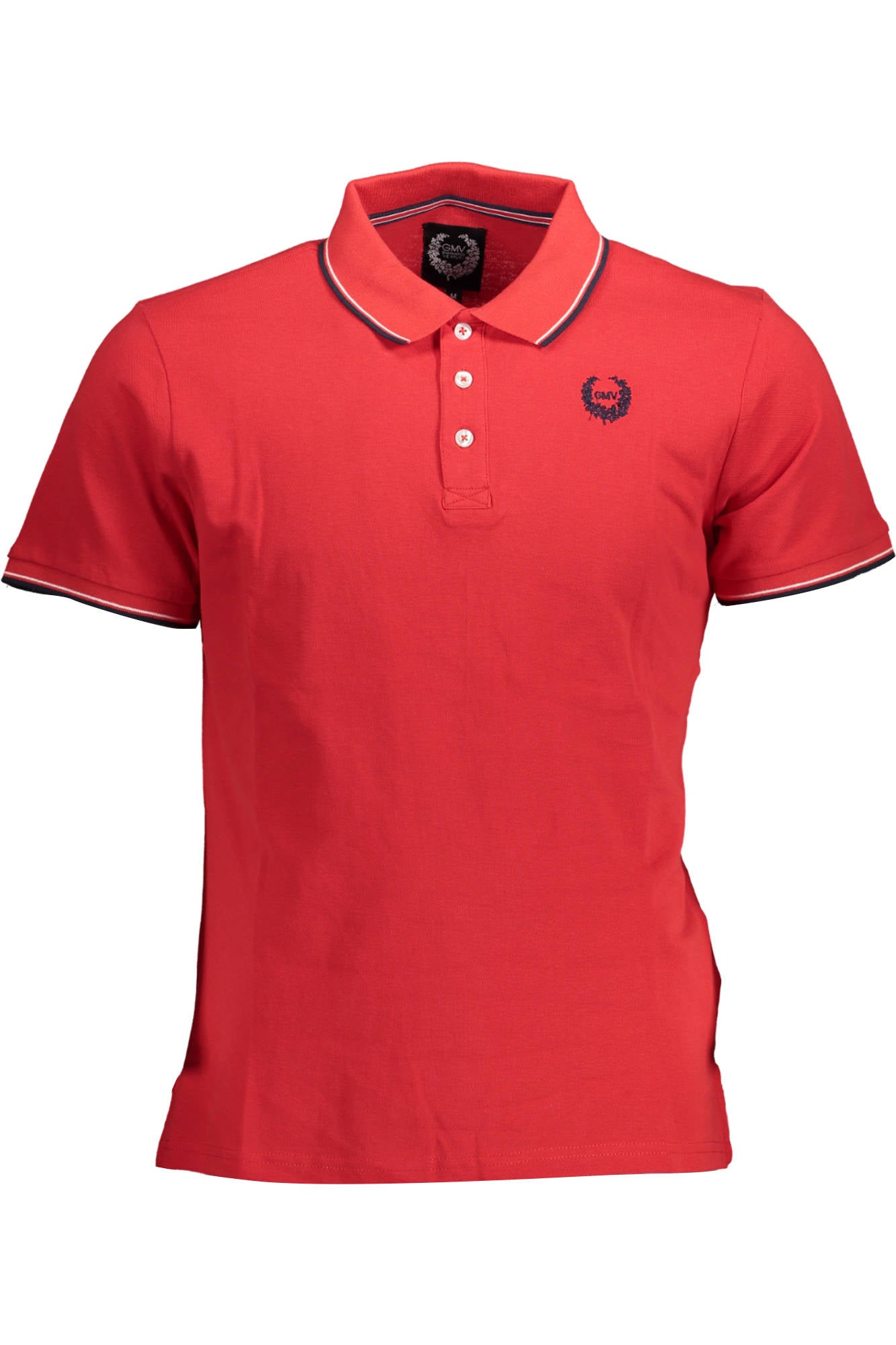 GIAN MARCO VENTURI SHORT SLEEVE POLO SHIRT MAN RED