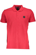 GIAN MARCO VENTURI MEN'S SHORT SLEEVE POLO SHIRT RED