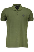 GIAN MARCO VENTURI MEN'S SHORT SLEEVE POLO GREEN
