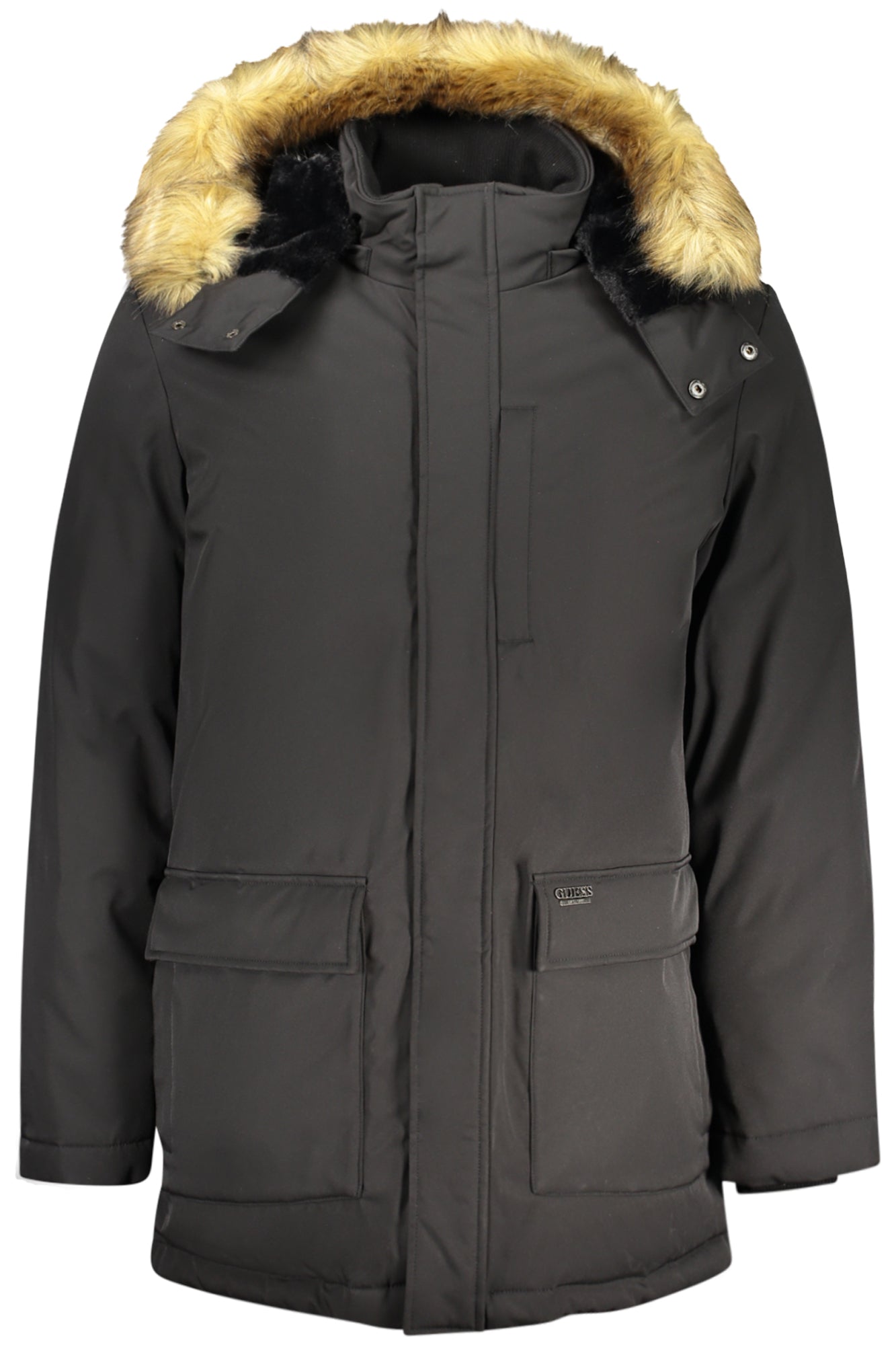 GUESS JEANS MEN'S BLACK JACKET