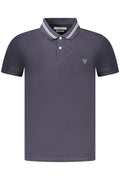 GUESS JEANS POLO SHORT SLEEVE MEN BLUE