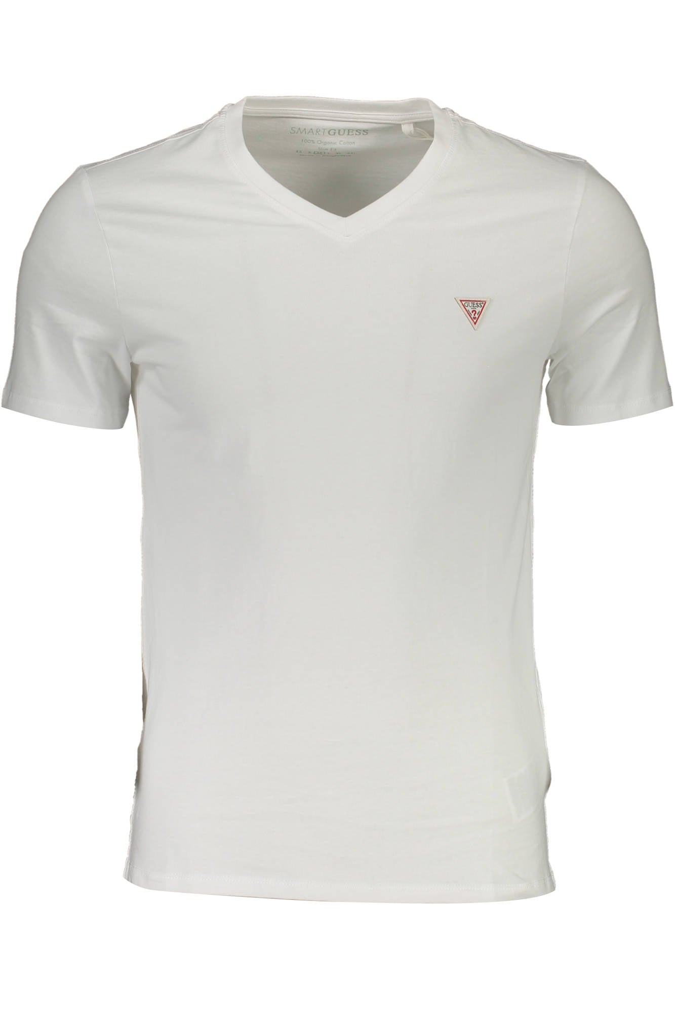 GUESS JEANS SHORT SLEEVE T-SHIRT MEN WHITE
