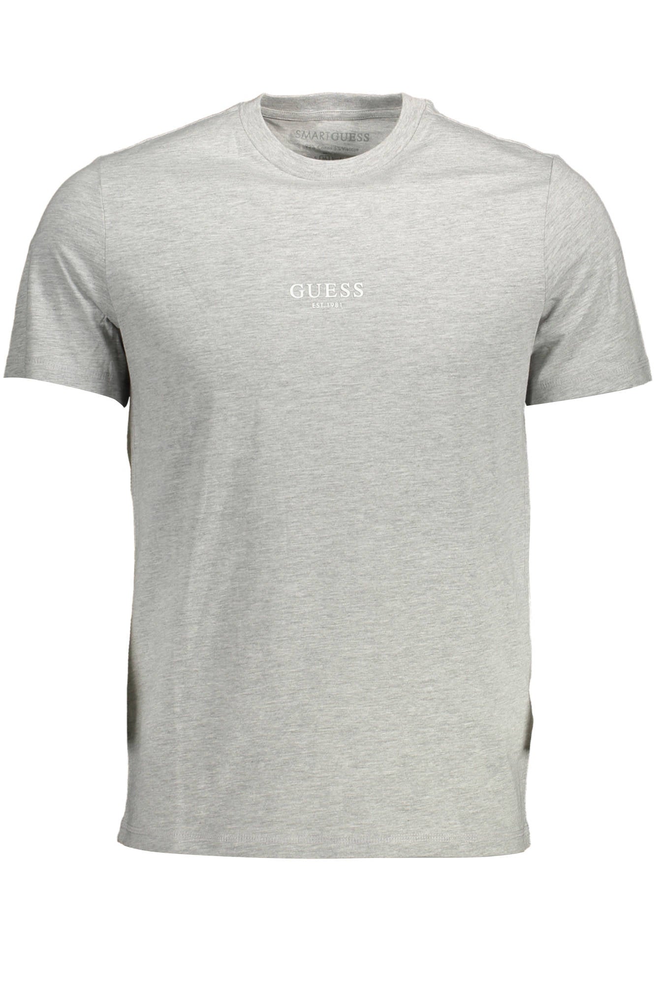 GUESS JEANS SHORT SLEEVE T-SHIRT MEN GREY