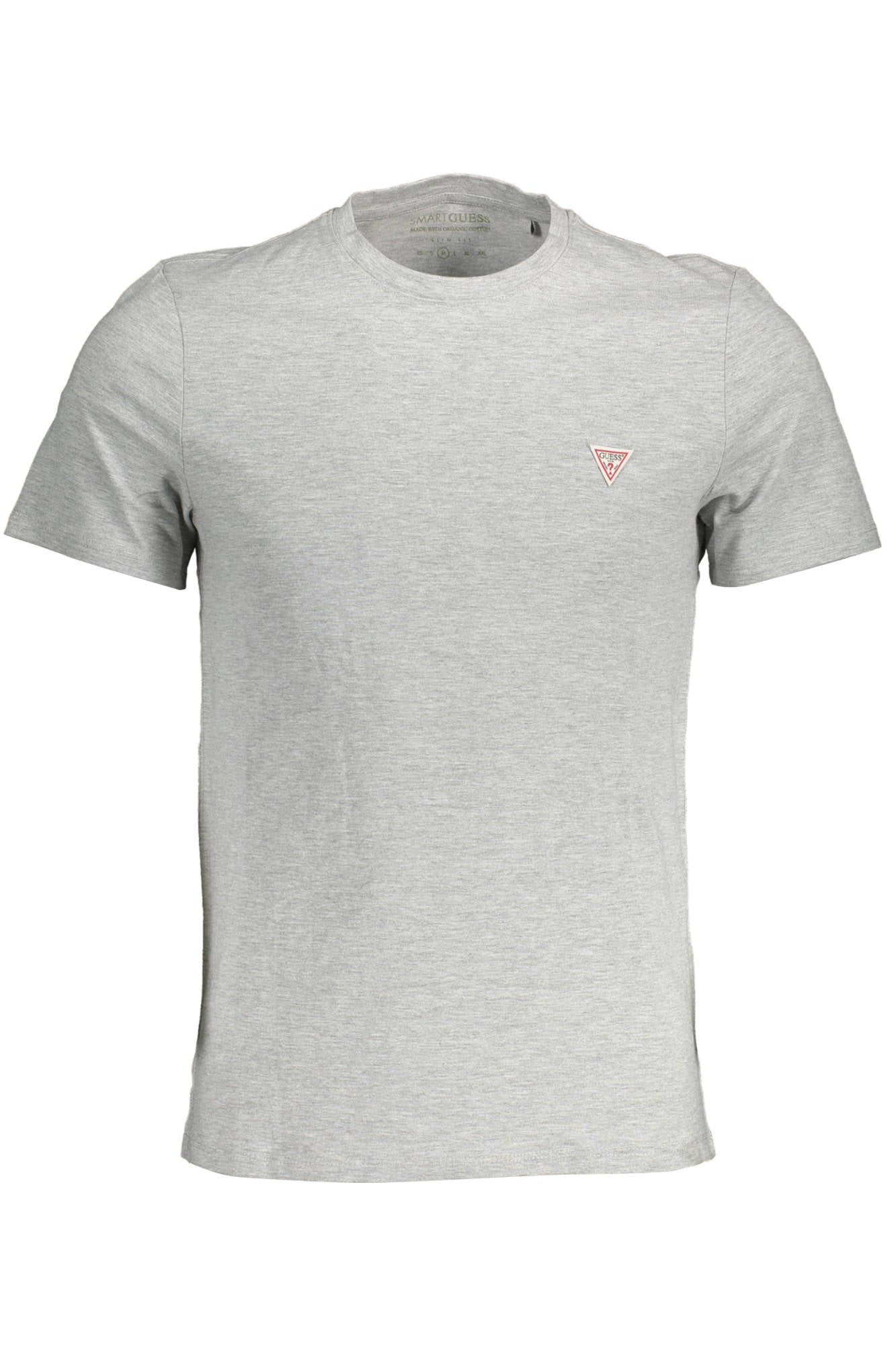 GUESS JEANS SHORT SLEEVE T-SHIRT MEN GREY