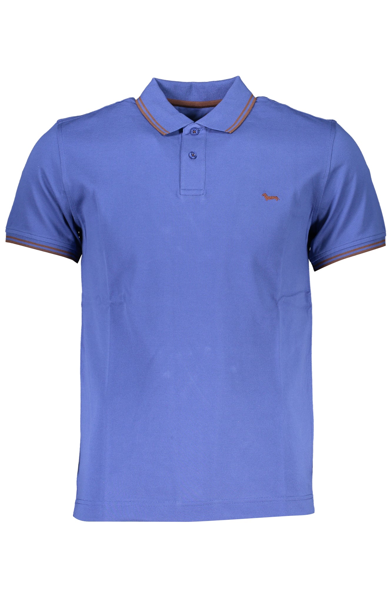 HARMONT &amp; BLAINE MEN'S SHORT SLEEVED POLO SHIRT BLUE