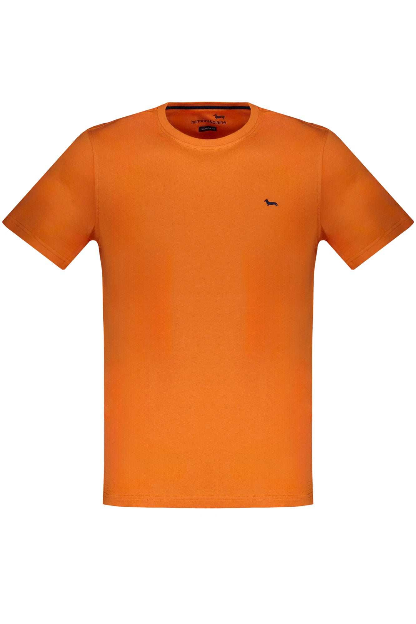 HARMONT &amp; BLAINE MEN'S SHORT SLEEVE T-SHIRT ORANGE