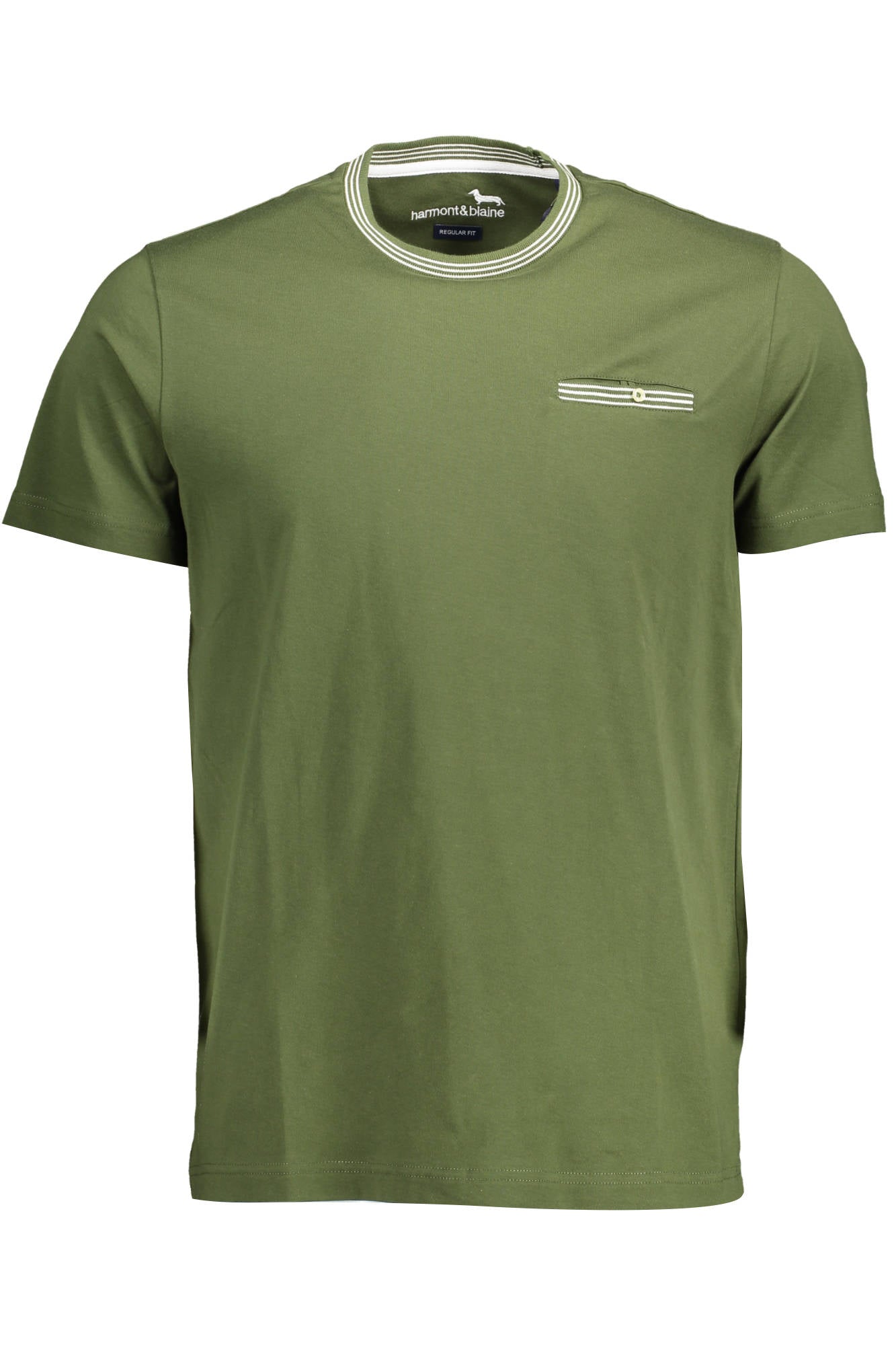HARMONT &amp; BLAINE MEN'S SHORT SLEEVE T-SHIRT GREEN