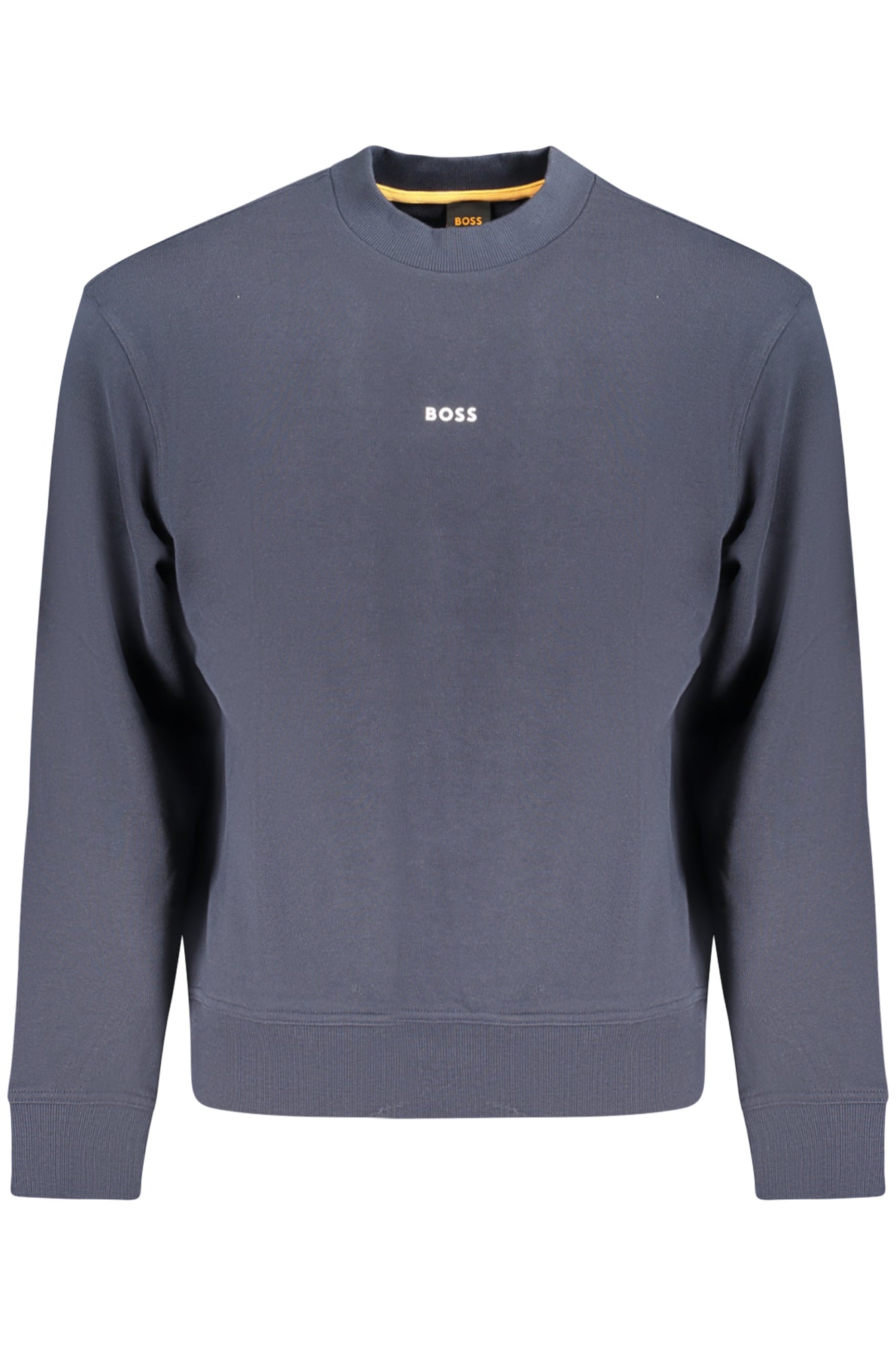 HUGO BOSS MEN'S BLUE ZIP-UP SWEATSHIRT