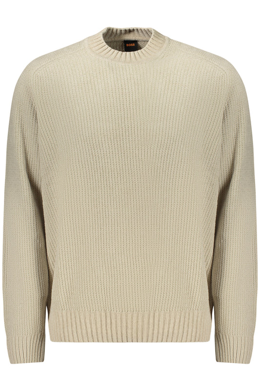 HUGO BOSS MEN'S SWEATER BEIGE