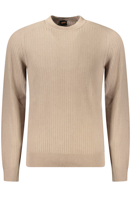 HUGO BOSS MEN'S SWEATER BEIGE
