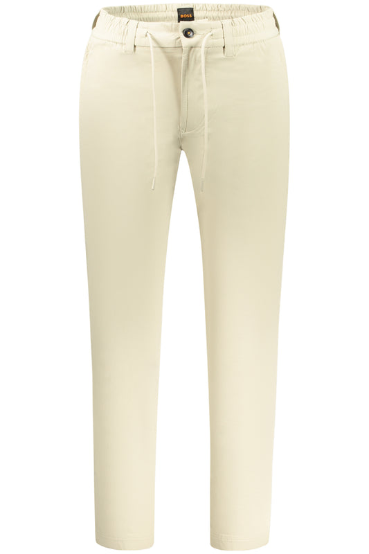 HUGO BOSS MEN'S TROUSERS BEIGE