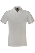 HUGO BOSS POLO SHORT SLEEVE MEN WHITE