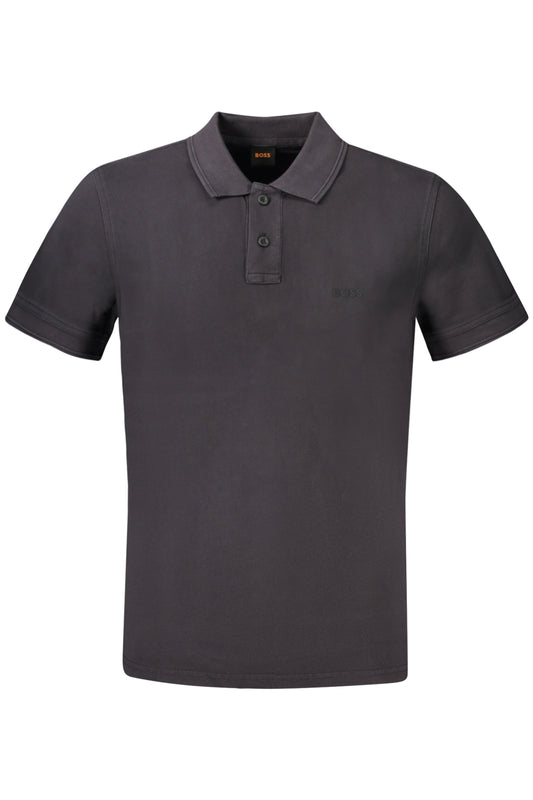 HUGO BOSS POLO SHORT SLEEVE MEN BLACK